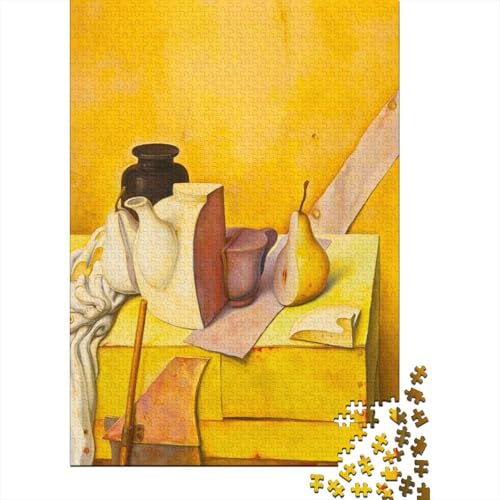 Samuel Bak Puzzle, Museums Holzpuzzle, Ölmalerei Puzzles 1000 Teile, Kunst Puzzlespiel, Gehirntraining Spielzeug Für Kinder, Impossible Puzzles von XCOFG