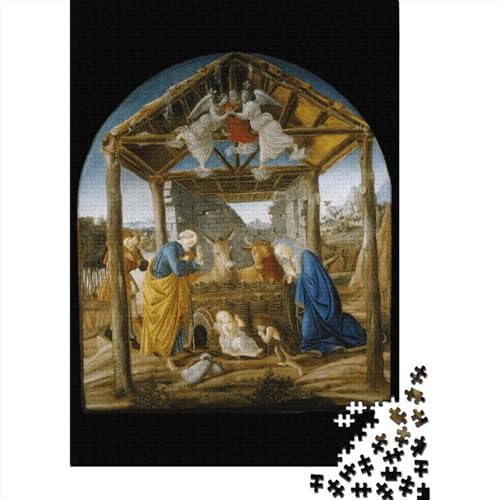 Sandro Botticelli Holz-Puzzles Ölmalerei Puzzle Für Erwachsene, Tolles Geschenk Lernspiel Spielzeug Geschenk Für Kunst Holzpuzzle 1000 Pcs Sandro Botticelli Holz-Puzzles Ölmalerei Puzzle Für Erwachsene, Tolles Geschenk Lernspiel Spielzeug Geschenk Für Kunst Holzpuzzle 1000 Pcs von XCOFG
