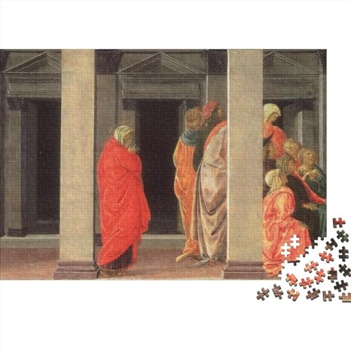 Sandro Botticelli Puzzle Spiel 1000 Teile Kunst Puzzlespiel Für Erwachsene, Museums Impossible Puzzles, Ölmalerei Holzpuzzle, Puzzler 1000 Pcs Sandro Botticelli Puzzle Spiel 1000 Teile Kunst Puzzlespiel Für Erwachsene, Museums Impossible Puzzles, Ölmalerei Holzpuzzle, Puzzler 1000 Pcs von XCOFG