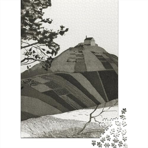 Skizze David Hockney Puzzle 1000 Teile, Kunst Puzzles Für Erwachsene, Geschicklichkeitsspiel Für Die Ganze Familie, Übung Für Den Geist, Ideal Als Wandbild von XCOFG