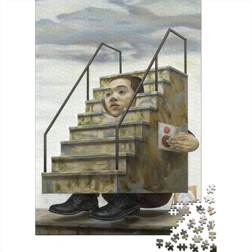 Tetsuya Ishida Holz Puzzle 1000 Teile Für Erwachsene, Weltberühmte Gemälde Impossible Puzzles, Farbenfrohes Legespiel, Geschicklichkeitsspiel Für Die Ganze Familie, Museums Puzzle Tetsuya Ishida Holz Puzzle 1000 Teile Für Erwachsene, Weltberühmte Gemälde Impossible Puzzles, Farbenfrohes Legespiel, Geschicklichkeitsspiel Für Die Ganze Familie, Museums Puzzle von XCOFG