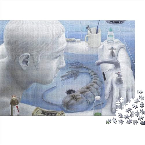 Tetsuya Ishida Puzzle 1000 Teile Kunst Puzzles Für Erwachsene Klassische Puzzles Museums Puzzlespiel Schwer Pädagogisches Spielzeug 1000 Pcs von XCOFG