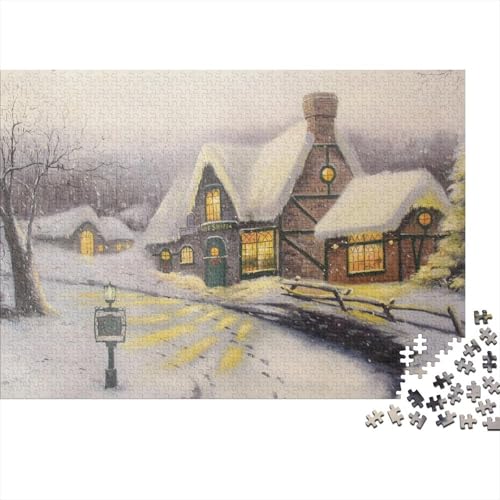 Thomas Kinkade Holz Kunst Puzzle, 1000-Teilige Weltberühmte Gemälde Puzzles, Geschicklichkeitsspiel, Für Erwachsene Ölmalerei Puzzlespiel Piele Spielzeug Geschenk Thomas Kinkade Holz Kunst Puzzle, 1000-Teilige Weltberühmte Gemälde Puzzles, Geschicklichkeitsspiel, Für Erwachsene Ölmalerei Puzzlespiel Piele Spielzeug Geschenk von XCOFG