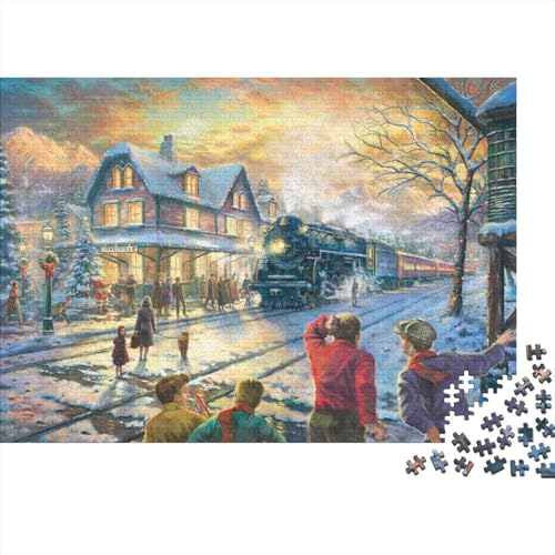 Thomas Kinkade Holz Ölmalerei Puzzle, 1000-Teilige Museums Puzzles, Geschicklichkeitsspiel, Für Erwachsene Kunst Puzzlespiel Piele Spielzeug Geschenk Thomas Kinkade Holz Ölmalerei Puzzle, 1000-Teilige Museums Puzzles, Geschicklichkeitsspiel, Für Erwachsene Kunst Puzzlespiel Piele Spielzeug Geschenk von XCOFG