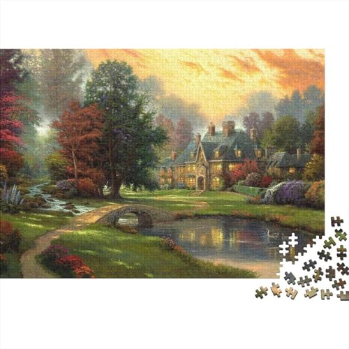 Thomas Kinkade Holz-Puzzles Museums Puzzle Für Erwachsene, Tolles Geschenk Lernspiel Spielzeug Geschenk Für Kunst Holzpuzzle 1000 Pcs Thomas Kinkade Holz-Puzzles Museums Puzzle Für Erwachsene, Tolles Geschenk Lernspiel Spielzeug Geschenk Für Kunst Holzpuzzle 1000 Pcs von XCOFG