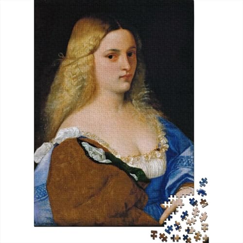 Titian Holz Kunst Puzzle, 1000-Teilige Weltberühmte Gemälde Puzzles, Geschicklichkeitsspiel, Für Erwachsene Ölmalerei Puzzlespiel Piele Spielzeug Geschenk von XCOFG