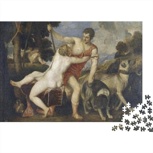 Titian Holz Puzzle 1000 Teile, Weltberühmte Gemälde Puzzles, Lernspiel Herausforderung Spielzeug Museums Puzzle, Übung Für Den Geist, Kunst Puzzlespiel 1000 Pcs Titian Holz Puzzle 1000 Teile, Weltberühmte Gemälde Puzzles, Lernspiel Herausforderung Spielzeug Museums Puzzle, Übung Für Den Geist, Kunst Puzzlespiel 1000 Pcs von XCOFG
