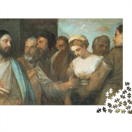 Titian Holz Puzzle 1000 Teile Puzzles Für Erwachsene Lernspiel Herausforderungsspielzeug,Übung Für Den Geist, 1000 Teilige Puzzlespiel 1000 Pcs von XCOFG