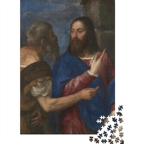 Titian Holz-Puzzles Kunst Puzzle Für Erwachsene, Tolles Geschenk Lernspiel Spielzeug Geschenk Für Ölmalerei Holzpuzzle 1000 Pcs Titian Holz-Puzzles Kunst Puzzle Für Erwachsene, Tolles Geschenk Lernspiel Spielzeug Geschenk Für Ölmalerei Holzpuzzle 1000 Pcs von XCOFG