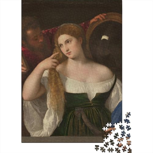Titian Holz-Puzzles Kunst Puzzle Für Erwachsene, Tolles Geschenk Lernspiel Spielzeug Geschenk Für Ölmalerei Holzpuzzle 1000 Pcs Titian Holz-Puzzles Kunst Puzzle Für Erwachsene, Tolles Geschenk Lernspiel Spielzeug Geschenk Für Ölmalerei Holzpuzzle 1000 Pcs von XCOFG