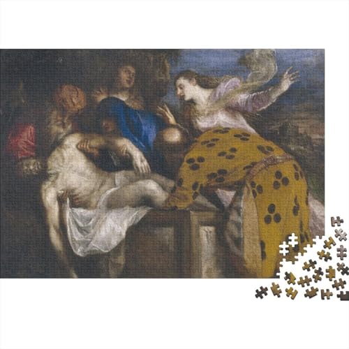 Titian Puzzle, Kunst Holzpuzzle, Museums Puzzles 1000 Teile, Weltberühmte Gemälde Puzzlespiel, Gehirntraining Spielzeug Für Kinder, Impossible Puzzles Titian Puzzle, Kunst Holzpuzzle, Museums Puzzles 1000 Teile, Weltberühmte Gemälde Puzzlespiel, Gehirntraining Spielzeug Für Kinder, Impossible Puzzles von XCOFG