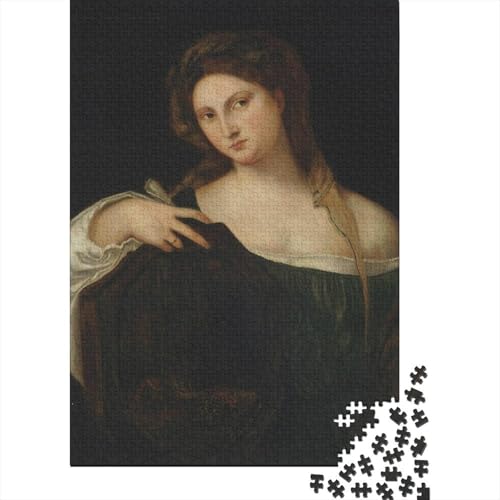 Titian Puzzle 1000 Teile Erwachsene Lustige, Museums Puzzles Klassische, Ölmalerei Puzzlespiel, Kunst Puzzle Schwer, Pädagogisches Spielzeug von XCOFG