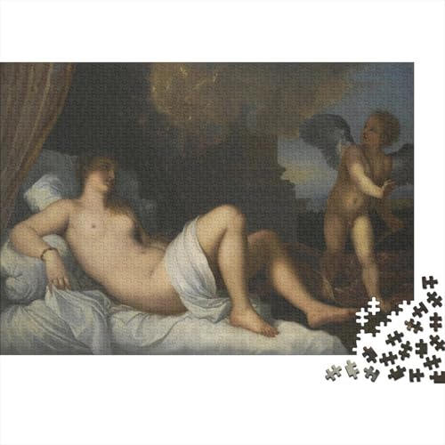 Titian Weltberühmte Gemälde Puzzle 1000 Teile Erwachsene, Lustige Kunst Puzzles Geschenk-Idee Für Geburtstag, Weihnachten, Halloween Und Valentinstag Titian Weltberühmte Gemälde Puzzle 1000 Teile Erwachsene, Lustige Kunst Puzzles Geschenk-Idee Für Geburtstag, Weihnachten, Halloween Und Valentinstag von XCOFG