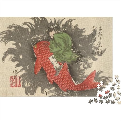 Tsukioka Yoshitoshi Puzzles 1000 Teile Für Erwachsene, Museums Impossible Puzzle, Farbenfrohes Legespiel Japanisches Ukiyo-e Puzzlespiel, Geschicklichkeitsspiel Für Die Ganze Familie Tsukioka Yoshitoshi Puzzles 1000 Teile Für Erwachsene, Museums Impossible Puzzle, Farbenfrohes Legespiel Japanisches Ukiyo-e Puzzlespiel, Geschicklichkeitsspiel Für Die Ganze Familie von XCOFG
