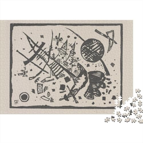 Wassily Kandinsky 1000 Teile Skizze Puzzle Spiele, Kunst Puzzles, Geburtstagsgeschenke, Für Weihnachten Und Valentinstag, Puzzlespiel Familienlernspiel Wassily Kandinsky 1000 Teile Skizze Puzzle Spiele, Kunst Puzzles, Geburtstagsgeschenke, Für Weihnachten Und Valentinstag, Puzzlespiel Familienlernspiel von XCOFG