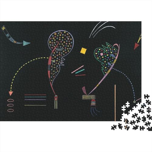 Wassily Kandinsky Holz Museums Puzzle, 1000-Teilige Ölmalerei Puzzles, Geschicklichkeitsspiel, Für Erwachsene Kunst Puzzlespiel Piele Spielzeug Geschenk Wassily Kandinsky Holz Museums Puzzle, 1000-Teilige Ölmalerei Puzzles, Geschicklichkeitsspiel, Für Erwachsene Kunst Puzzlespiel Piele Spielzeug Geschenk von XCOFG