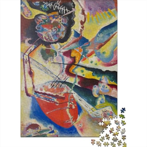 Wassily Kandinsky Holz Puzzle 1000 Teile, Museums Puzzles, Lernspiel Herausforderung Spielzeug Ölmalerei Puzzle, Übung Für Den Geist, Kunst Puzzlespiel 1000 Pcs Wassily Kandinsky Holz Puzzle 1000 Teile, Museums Puzzles, Lernspiel Herausforderung Spielzeug Ölmalerei Puzzle, Übung Für Den Geist, Kunst Puzzlespiel 1000 Pcs von XCOFG