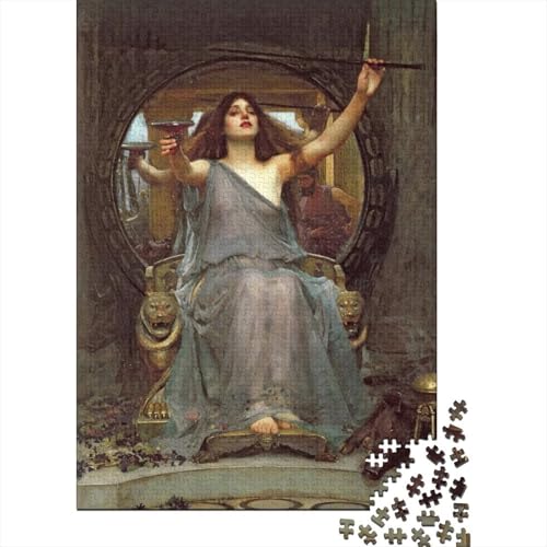 Waterhouse Holz-Puzzles Kunst Puzzle Für Erwachsene, Tolles Geschenk Lernspiel Spielzeug Geschenk Für Ölmalerei Holzpuzzle 1000 Pcs Waterhouse Holz-Puzzles Kunst Puzzle Für Erwachsene, Tolles Geschenk Lernspiel Spielzeug Geschenk Für Ölmalerei Holzpuzzle 1000 Pcs von XCOFG