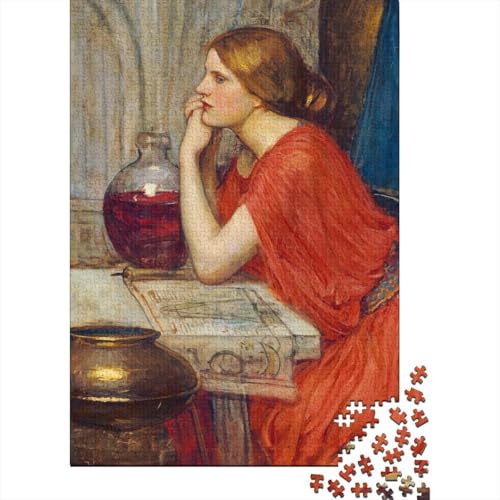 Waterhouse Holz-Puzzles Museums Puzzle Für Erwachsene, Tolles Geschenk Lernspiel Spielzeug Geschenk Für Ölmalerei Holzpuzzle 1000 Pcs Waterhouse Holz-Puzzles Museums Puzzle Für Erwachsene, Tolles Geschenk Lernspiel Spielzeug Geschenk Für Ölmalerei Holzpuzzle 1000 Pcs von XCOFG