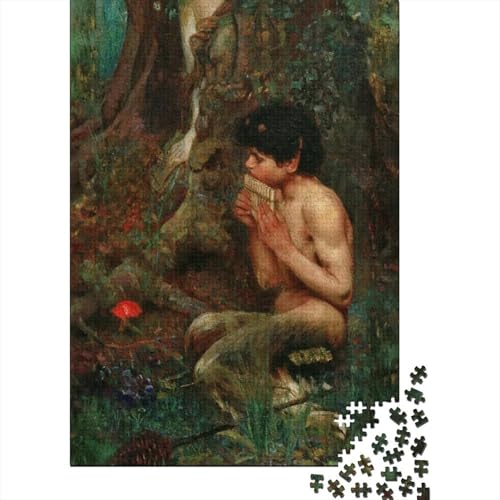 Waterhouse Puzzle 1000 Teile Museums Puzzles Für Erwachsene Klassische Puzzles Kunst Puzzlespiel Schwer Pädagogisches Spielzeug 1000 Pcs von XCOFG