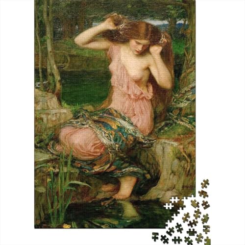 Waterhouse Puzzle Spiel 1000 Teile Museums Puzzlespiel Für Erwachsene, Ölmalerei Impossible Puzzles, Weltberühmte Gemälde Holzpuzzle, Puzzler 1000 Pcs Waterhouse Puzzle Spiel 1000 Teile Museums Puzzlespiel Für Erwachsene, Ölmalerei Impossible Puzzles, Weltberühmte Gemälde Holzpuzzle, Puzzler 1000 Pcs von XCOFG