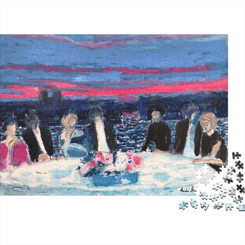 Weltberühmte Gemälde André Brasilier Puzzle 1000 Teile, Kunst Puzzles Für Erwachsene, Geschicklichkeitsspiel Für Die Ganze Familie, Übung Für Den Geist, Ideal Als Wandbild von XCOFG