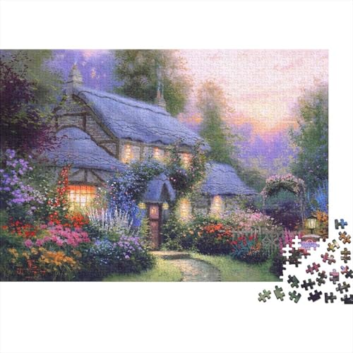 Weltberühmte Gemälde Thomas Kinkade Puzzle 1000 Teile, Ölmalerei Puzzles Für Erwachsene, Geschicklichkeitsspiel Für Die Ganze Familie, Übung Für Den Geist, Ideal Als Wandbild Weltberühmte Gemälde Thomas Kinkade Puzzle 1000 Teile, Ölmalerei Puzzles Für Erwachsene, Geschicklichkeitsspiel Für Die Ganze Familie, Übung Für Den Geist, Ideal Als Wandbild von XCOFG