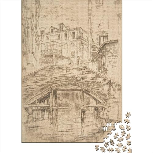 Whistler Holz Puzzle 1000 Teile Puzzles Für Erwachsene Lernspiel Herausforderungsspielzeug,Übung Für Den Geist, 1000 Teilige Puzzlespiel 1000 Pcs von XCOFG