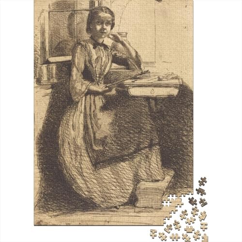 Whistler Kunst 1000 Stück Puzzle Für Erwachsene Puzzlespiel 1000 Teile Große Skizze Puzzles Lernspiel Spielzeug Geschenk Für Die Wanddekoration von XCOFG