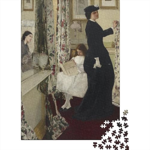 Whistler Ölmalerei Puzzle 1000 Teile Erwachsene, Lustige Museums Puzzles Geschenk-Idee Für Geburtstag, Weihnachten, Halloween Und Valentinstag Whistler Ölmalerei Puzzle 1000 Teile Erwachsene, Lustige Museums Puzzles Geschenk-Idee Für Geburtstag, Weihnachten, Halloween Und Valentinstag von XCOFG