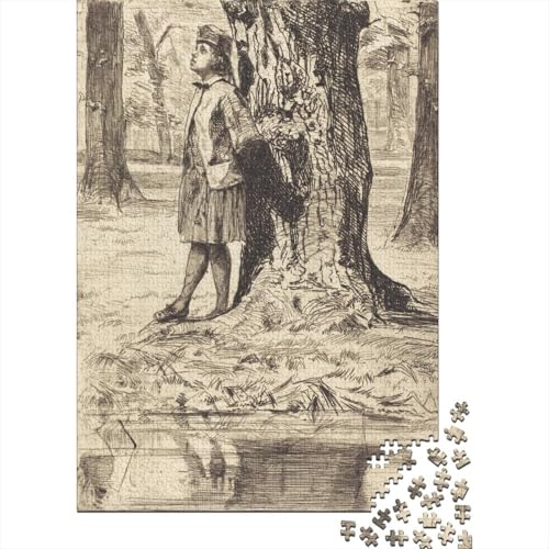 Whistler Puzzle 1000 Teile Druckgrafik Puzzles Für Erwachsene Klassische Puzzles Skizze Puzzlespiel Schwer Pädagogisches Spielzeug 1000 Pcs von XCOFG