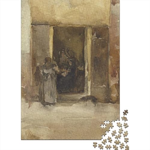 Whistler Puzzle 1000 Teile Ölmalerei Puzzles Für Erwachsene Klassische Puzzles Kunst Puzzlespiel Schwer Pädagogisches Spielzeug 1000 Pcs von XCOFG