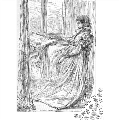 Whistler Skizze Holz-Puzzle Für Erwachsene 1000 Teile, Hölzernes Kunst Puzzle, Druckgrafik Puzzles, Lernspiele, Tolles Geschenk, Wohnkultur 1000 Pcs Whistler Skizze Holz-Puzzle Für Erwachsene 1000 Teile, Hölzernes Kunst Puzzle, Druckgrafik Puzzles, Lernspiele, Tolles Geschenk, Wohnkultur 1000 Pcs von XCOFG