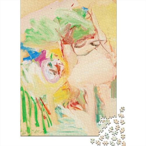 Willem De Kooning Holz Puzzle Kunst, 1000 Teile Museums Puzzles, Puzzlespiel Ölmalerei, Lernspiel Herausforderung Spielzeug Tolles Geschenk, Übung Für Den Geist Willem De Kooning Holz Puzzle Kunst, 1000 Teile Museums Puzzles, Puzzlespiel Ölmalerei, Lernspiel Herausforderung Spielzeug Tolles Geschenk, Übung Für Den Geist von XCOFG