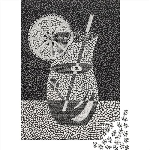 Yayoi Kusama Skizze Holz Puzzle Impossible Puzzle 1000 Teile Puzzles Für Erwachsene Klassische Puzzlespiel Schwer Pädagogisches Spielzeug Druckgrafik Puzzel von XCOFG