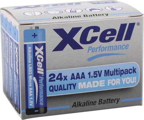XCell Micro (AAA)-Batterie Alkali-Mangan 1.5 V 24 St. von XCell