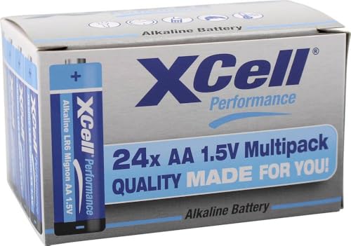 XCell Mignon (AA)-Batterie Alkali-Mangan 1.5 V 24 St. von XCell