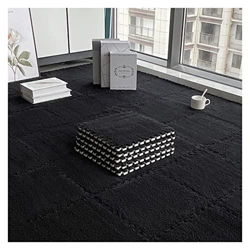 20-teilige Schaumstoff-Bodenmatte, Puzzle-Spielmatte für Zuhause, Wohnzimmer, Schlafzimmer, Puzzlematte, ineinandergreifender Teppich, weiche Schaumstoffmatten,,Black 1cm 20-teilige Schaumstoff-Bodenmatte, Puzzle-Spielmatte für Zuhause, Wohnzimmer, Schlafzimmer, Puzzlematte, ineinandergreifender Teppich, weiche Schaumstoffmatten,,Black 1cm von XDAWQP
