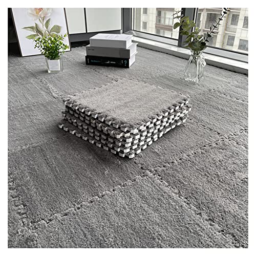 20-teilige Schaumstoff-Bodenmatte, Puzzle-Spielmatte für Zuhause, Wohnzimmer, Schlafzimmer, Puzzlematte, ineinandergreifender Teppich, weiche Schaumstoffmatten,,Grey 0.6cm 20-teilige Schaumstoff-Bodenmatte, Puzzle-Spielmatte für Zuhause, Wohnzimmer, Schlafzimmer, Puzzlematte, ineinandergreifender Teppich, weiche Schaumstoffmatten,,Grey 0.6cm von XDAWQP