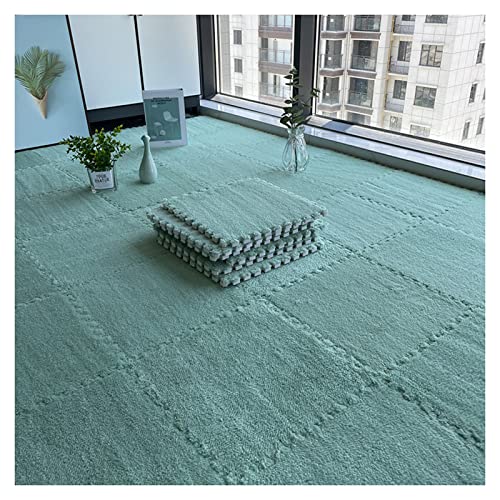 20-teilige Schaumstoff-Bodenmatte, Puzzle-Spielmatte für Zuhause, Wohnzimmer, Schlafzimmer, Puzzlematte, ineinandergreifender Teppich, weiche Schaumstoffmatten,,Light Green 1cm 20-teilige Schaumstoff-Bodenmatte, Puzzle-Spielmatte für Zuhause, Wohnzimmer, Schlafzimmer, Puzzlematte, ineinandergreifender Teppich, weiche Schaumstoffmatten,,Light Green 1cm von XDAWQP