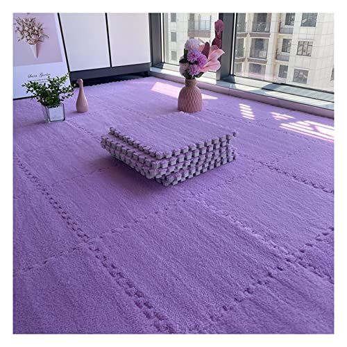 20-teilige Schaumstoff-Bodenmatte, Puzzle-Spielmatte für Zuhause, Wohnzimmer, Schlafzimmer, Puzzlematte, ineinandergreifender Teppich, weiche Schaumstoffmatten,,Light Purple 1cm 20-teilige Schaumstoff-Bodenmatte, Puzzle-Spielmatte für Zuhause, Wohnzimmer, Schlafzimmer, Puzzlematte, ineinandergreifender Teppich, weiche Schaumstoffmatten,,Light Purple 1cm von XDAWQP