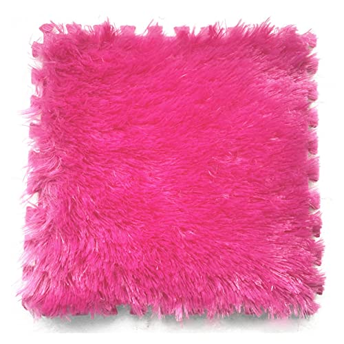 Ineinander greifende Bodenmatten aus weichem Schaumstoff mit Fliesen, Puzzle-Spielmatten, Spleißteppich, 3 cm Langer Plüschteppich für Spielmatte, Spielzimmer, ,Rose Red 10 Pcs Ineinander greifende Bodenmatten aus weichem Schaumstoff mit Fliesen, Puzzle-Spielmatten, Spleißteppich, 3 cm Langer Plüschteppich für Spielmatte, Spielzimmer, ,Rose Red 10 Pcs von XDAWQP