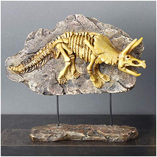 XDAWQP Jurassic Dinosaurier-Statue, Dinosaurier-Harzmodell, Dinosaurier-Skelett, Tiermodell – simuliertes Skelett, Harz, Fossilienmodell – Harzhandwerk, Persönlichkeitsdekoration, Tr XDAWQP Jurassic Dinosaurier-Statue, Dinosaurier-Harzmodell, Dinosaurier-Skelett, Tiermodell – simuliertes Skelett, Harz, Fossilienmodell – Harzhandwerk, Persönlichkeitsdekoration, Tr von XDAWQP
