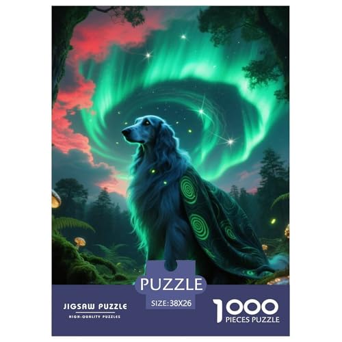 Afghanischer Hund Puzzle Geeignet Für Erwachsene Und Kinder Kreativ 1000 Stücke niedlich Haustier Spiele Unique Home Decor 38x26cm Afghanischer Hund Puzzle Geeignet Für Erwachsene Und Kinder Kreativ 1000 Stücke niedlich Haustier Spiele Unique Home Decor 38x26cm von XDDBYUIZP