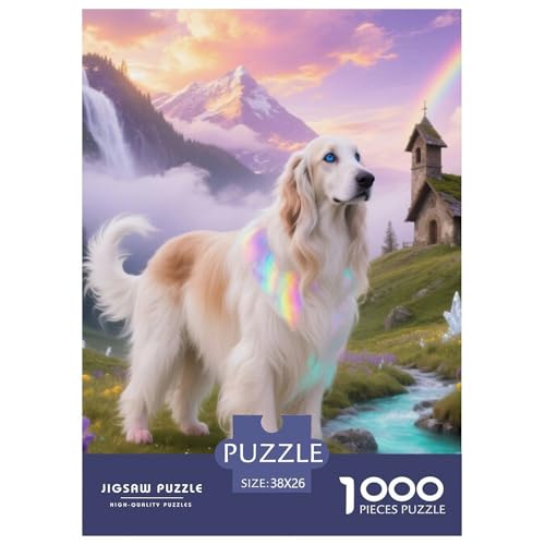 Afghanischer Hund Puzzle Geeignet Für Erwachsene Und Kinder Kreativ 1000 Teile niedlich Haustier Spiele Unique Home Decor 38x26cm Afghanischer Hund Puzzle Geeignet Für Erwachsene Und Kinder Kreativ 1000 Teile niedlich Haustier Spiele Unique Home Decor 38x26cm von XDDBYUIZP