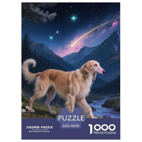 Afghanischer Hund Puzzles Geeignet Für Erwachsene Und Kinder Kreativ 1000 Stück niedlich Haustier Spaß Herausforderend Unique Home Decor 70x50cm Afghanischer Hund Puzzles Geeignet Für Erwachsene Und Kinder Kreativ 1000 Stück niedlich Haustier Spaß Herausforderend Unique Home Decor 70x50cm von XDDBYUIZP