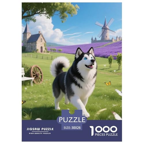 Alaskanische Malamute Jigsaw Geeignet Für Erwachsene Und Kinder Kreativ 1000 Stück niedlich Haustier Spaß Herausforderend Unique Home Decor 38x26cm Alaskanische Malamute Jigsaw Geeignet Für Erwachsene Und Kinder Kreativ 1000 Stück niedlich Haustier Spaß Herausforderend Unique Home Decor 38x26cm von XDDBYUIZP