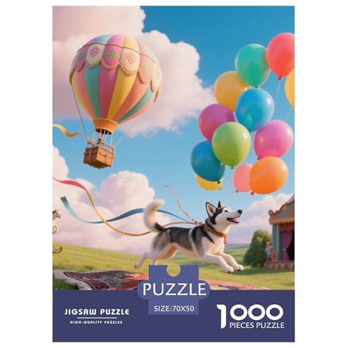 Alaskanische Malamute Jigsaw Geeignet Für Erwachsene Und Kinder Kreativ 1000 Teile niedlich Haustier Spaß Herausforderend Unique Home Decor 70x50cm Alaskanische Malamute Jigsaw Geeignet Für Erwachsene Und Kinder Kreativ 1000 Teile niedlich Haustier Spaß Herausforderend Unique Home Decor 70x50cm von XDDBYUIZP
