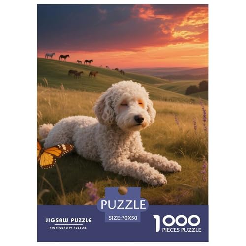 Bichon Frise Jigsaw Geeignet Für Erwachsene Und Kinder Kreativ 1000 Teile niedlich Haustier Spaß Herausforderend Unique Home Decor 70x50cm/ Bichon Frise Jigsaw Geeignet Für Erwachsene Und Kinder Kreativ 1000 Teile niedlich Haustier Spaß Herausforderend Unique Home Decor 70x50cm/ von XDDBYUIZP