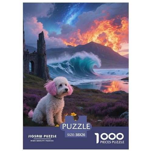 Bichon Frise Jigsaw Geeignet Für Erwachsene Und Kinder Kreativ 1000 Teile niedlich Haustier Spiele Unique Home Decor 38x26cm/ Bichon Frise Jigsaw Geeignet Für Erwachsene Und Kinder Kreativ 1000 Teile niedlich Haustier Spiele Unique Home Decor 38x26cm/ von XDDBYUIZP